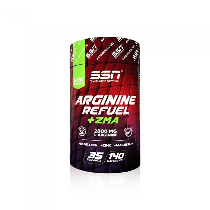 SSN NUTRITION Arginine Refuel +ZMA 140 kapsül
