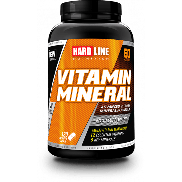 Hardline Nutrition Vitamin Mineral 120 Tablet