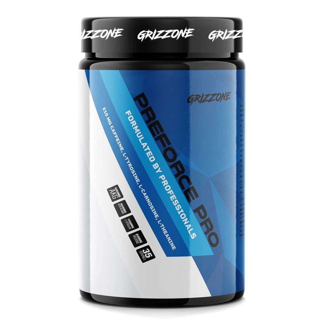 Grizzone Preforce Pro Pre-Workout 700 gr 35 servis Energy Drink