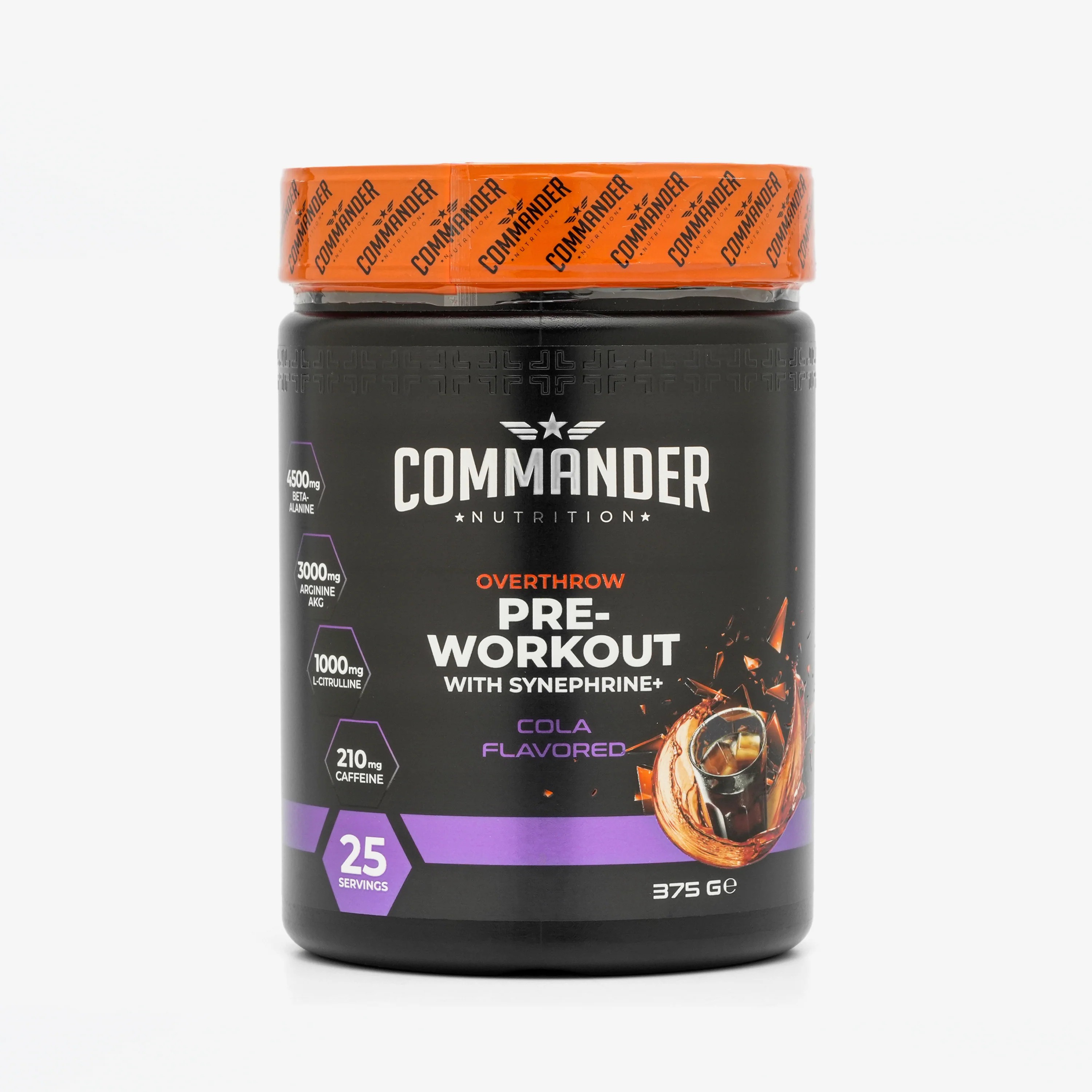 Commander Nutrition Overthrow Pre-Workout 375 gram