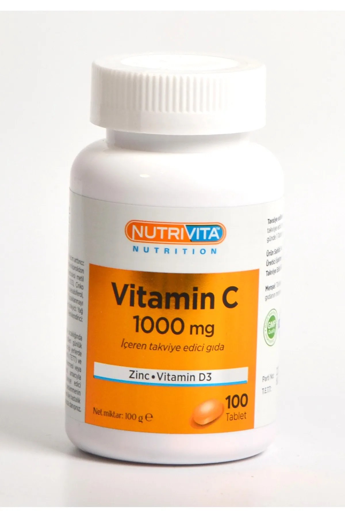 Nutrivita Vitamin C 1000 mg 100 tablet