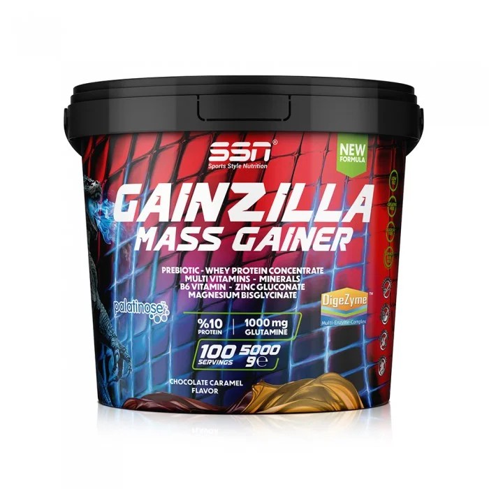 SSN NUTRITION Gainzilla Mass Gainer 5000 gram Çikolata & Karamel