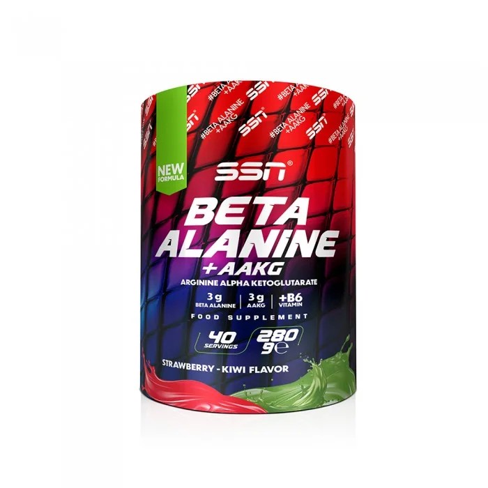 SSN NUTRITION Beta-Alanine +AAKG 280 gr Çilek & Kivi Aromalı