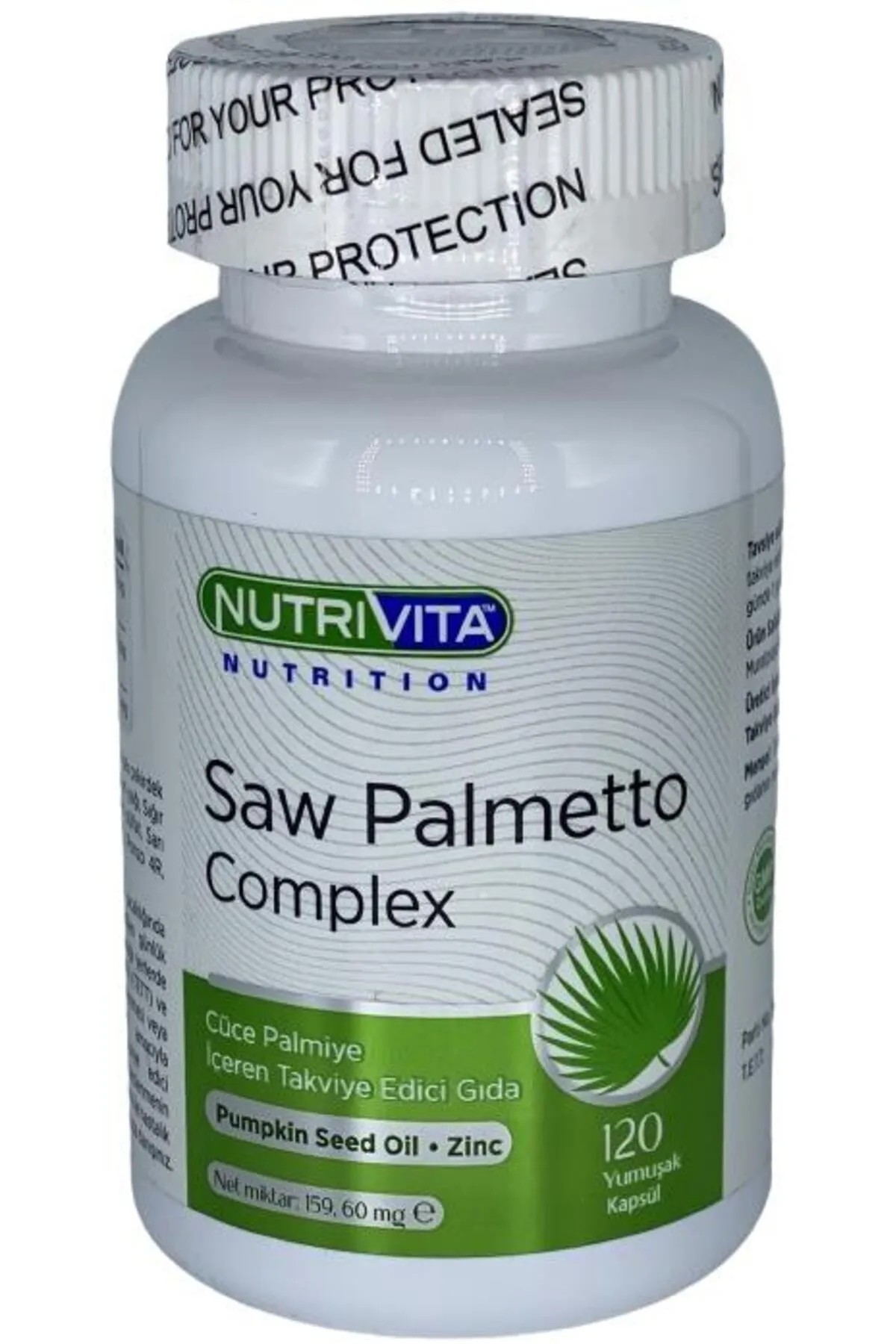 Nutrivita Saw Palmetto Complex 120 Softgel