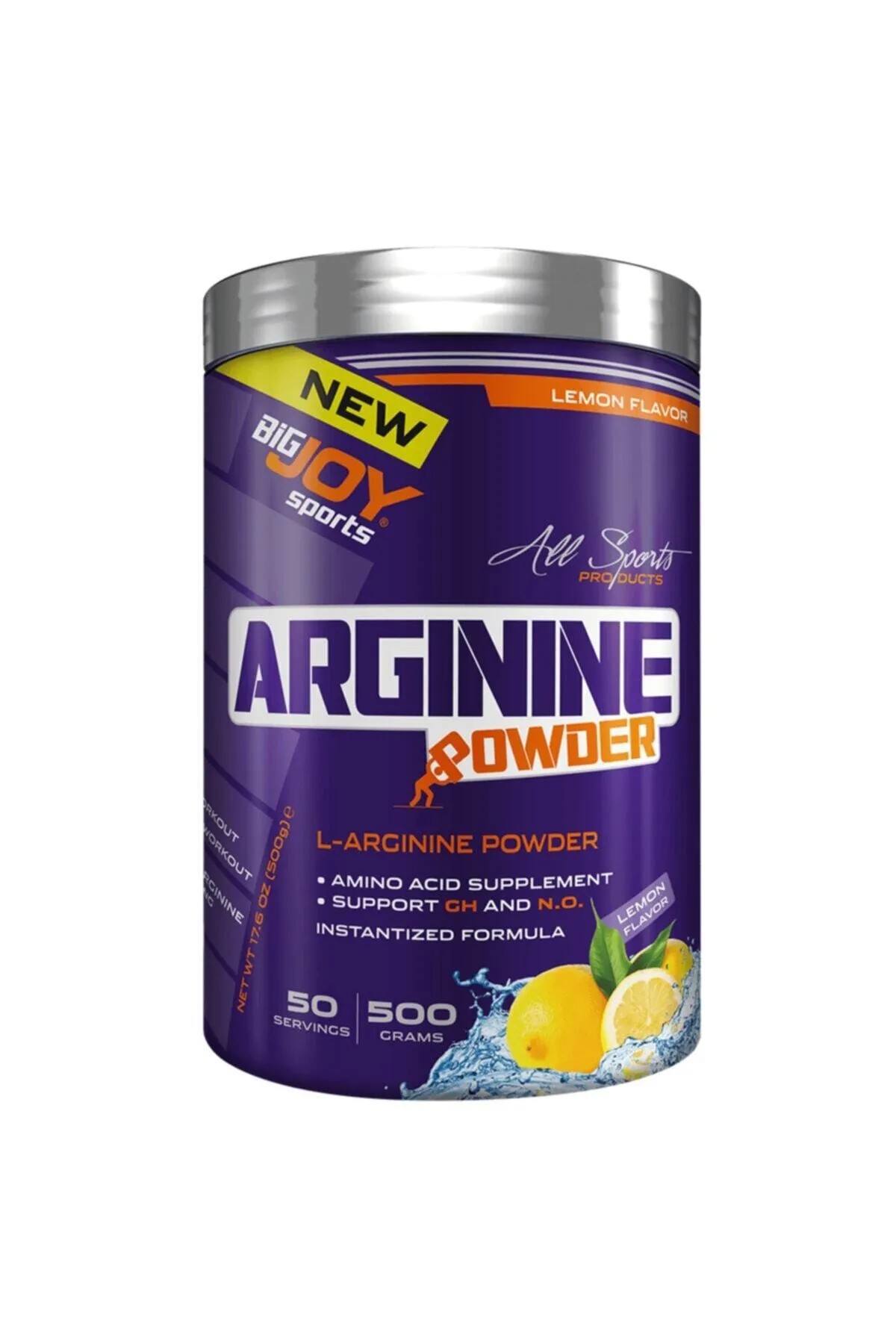 Bigjoy Sports Arginine Powder 500 Gram
