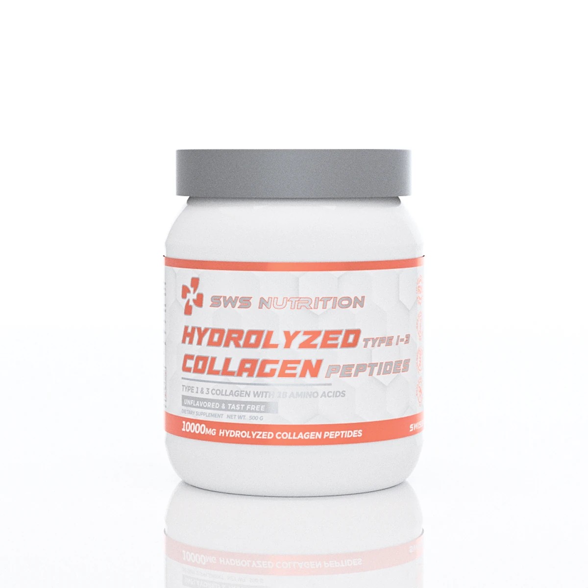 Swiss Nutrition Hydrolyzed Collagen 500 gram (50 servis)