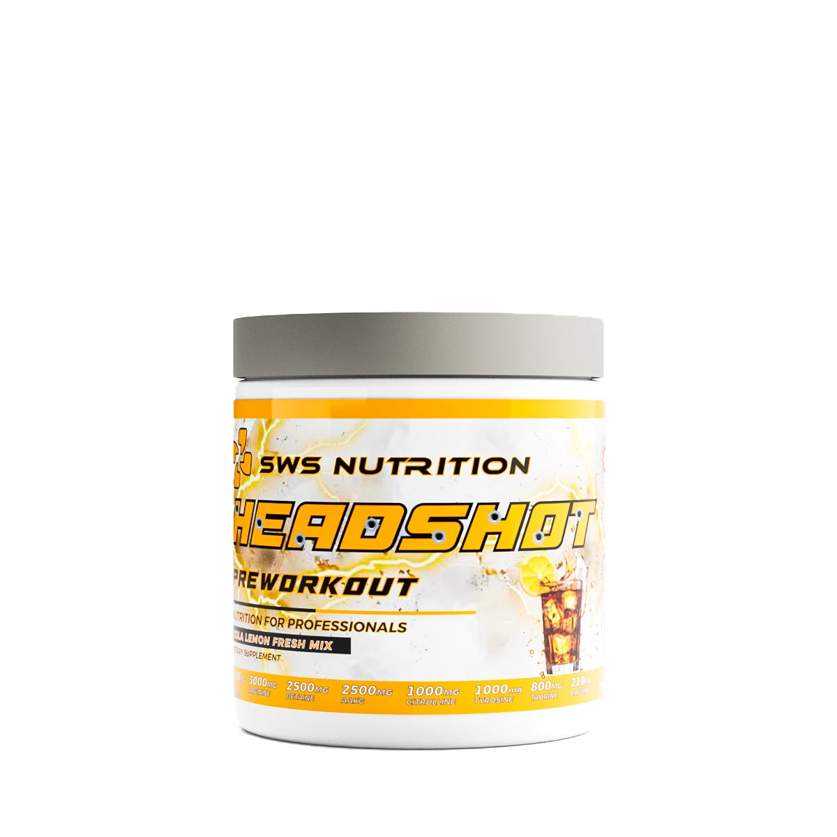 SWISS NUTRITION HEAD SHOT PRE-WORKOUT 255 GRAM