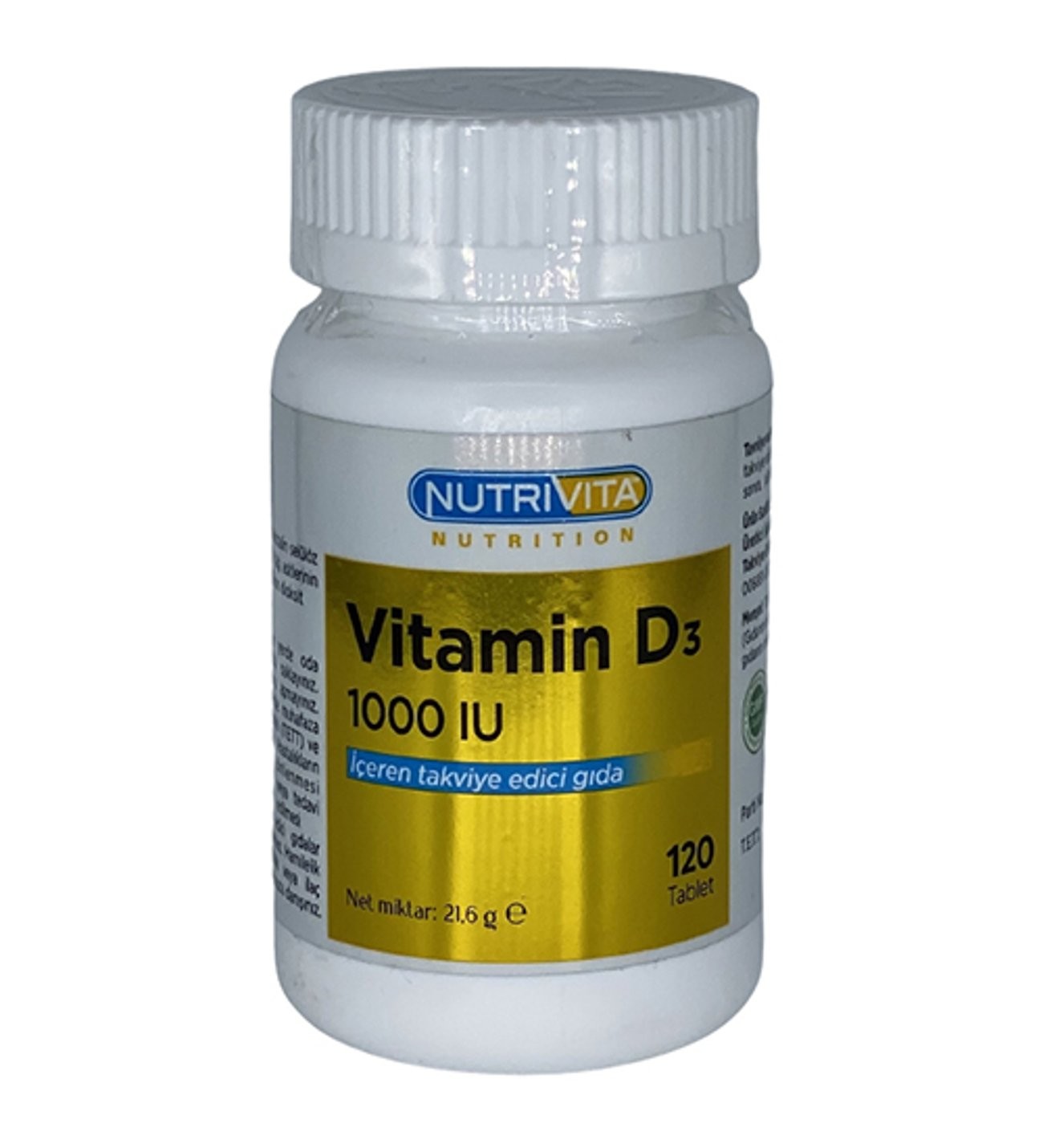 Nutrivita Vitamin D 1000 iu 120 tablet