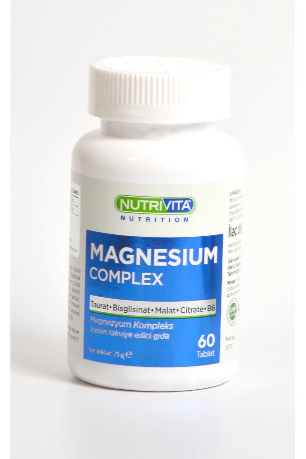 Nutrivita Magnesium Complex 60 tablet Magnezyum