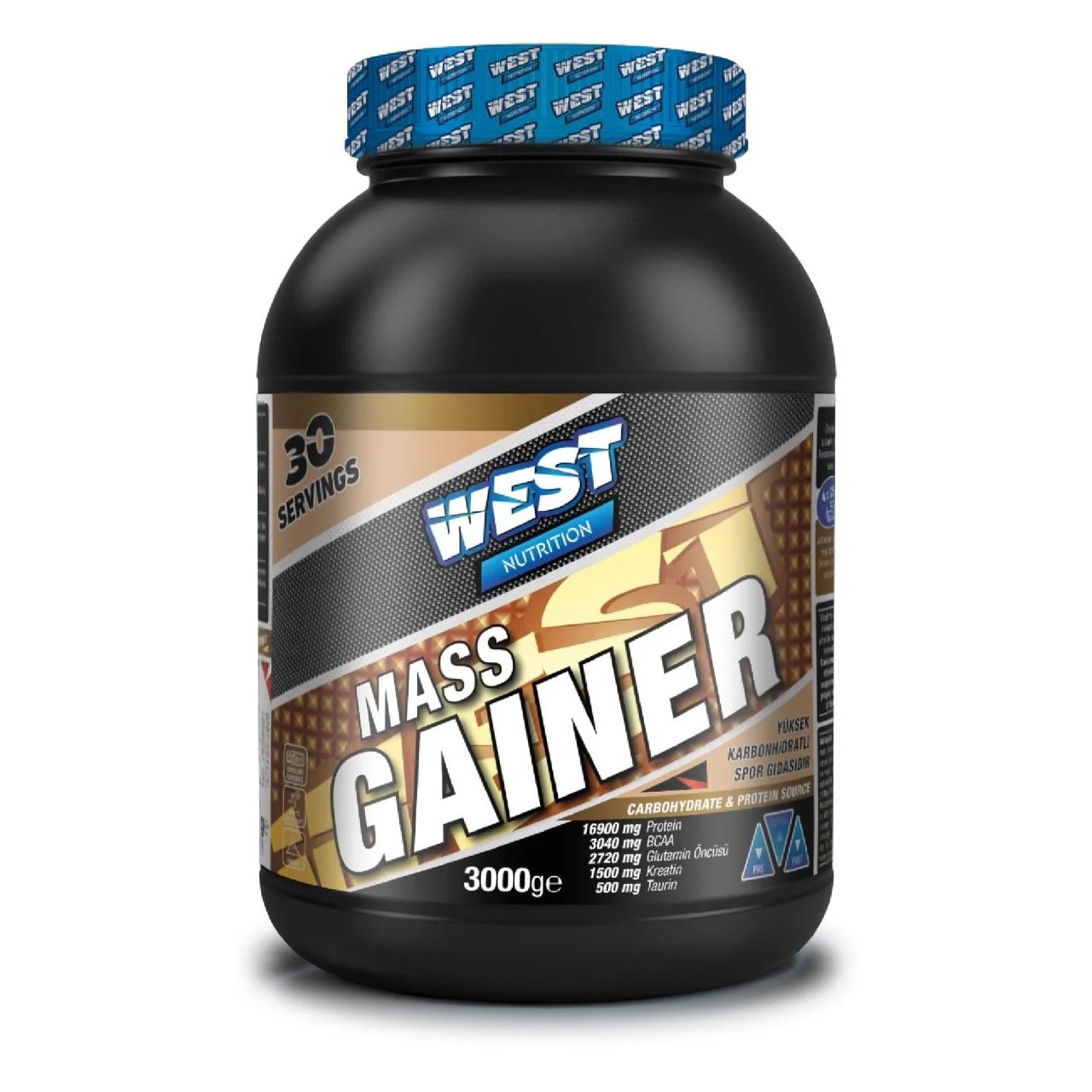 West Nutrition Mass Gainer - 3000 GRAM