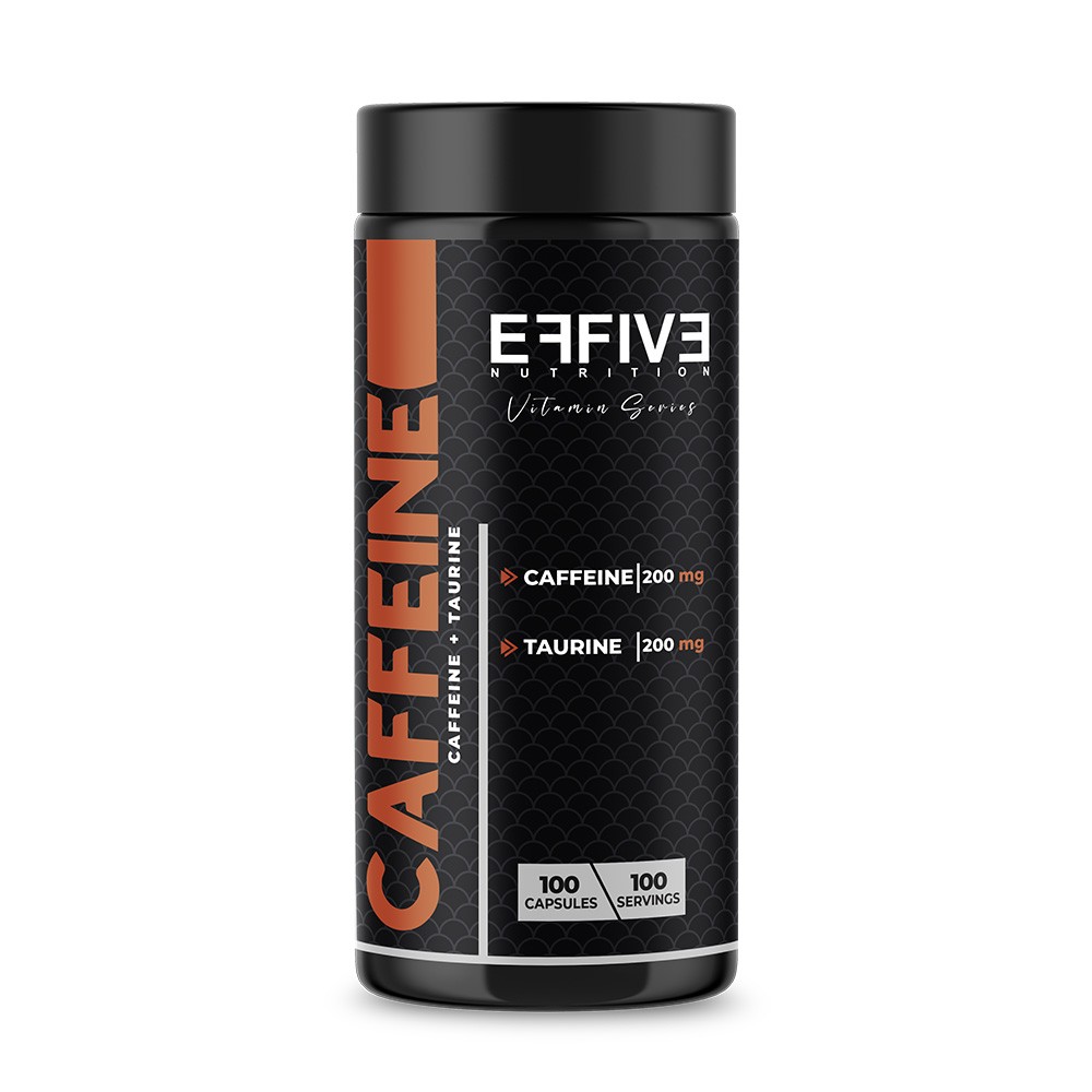 Effive Nutrition Caffeine +Taurine 100 kapsül