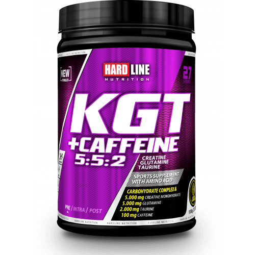 Hardline Nutrition KGT + Caffein 1000 Gram Limon