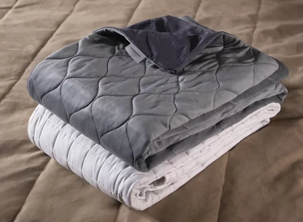 %100 Pamuk Kumaş Çocuklar için Ağırlıklı Sarılma Battaniyesi %100 Bambu Dolgulu