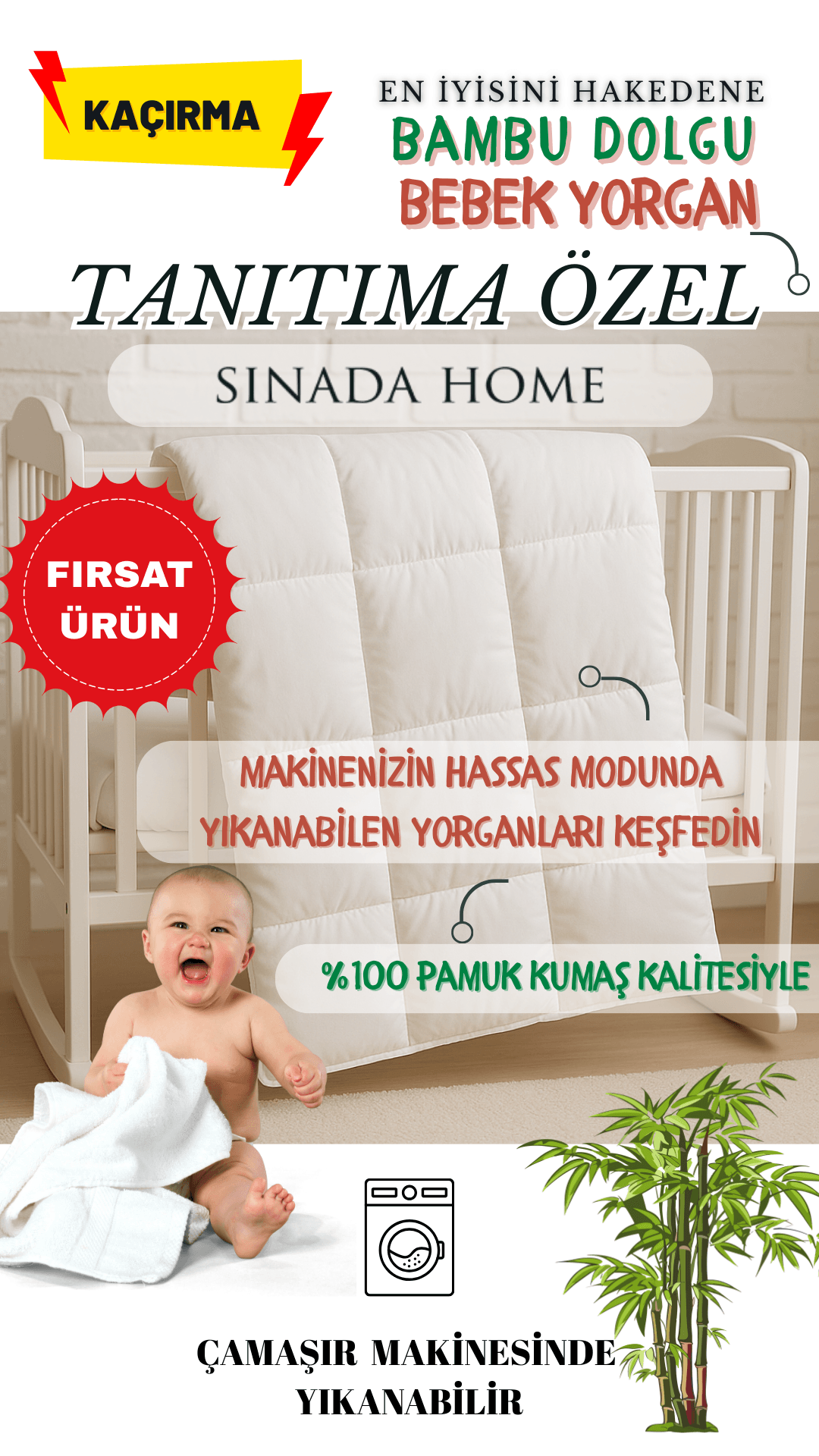 %100 Pamuk Kumaş %100 Bambu Dolgu Yorgan