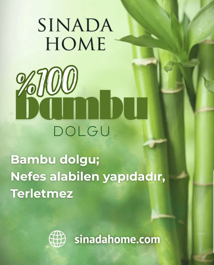 Sinada Bebekler için %100 Pamuk Dış Kumaş %100 Bambu Dolgu Beyaz Doğal Yastık