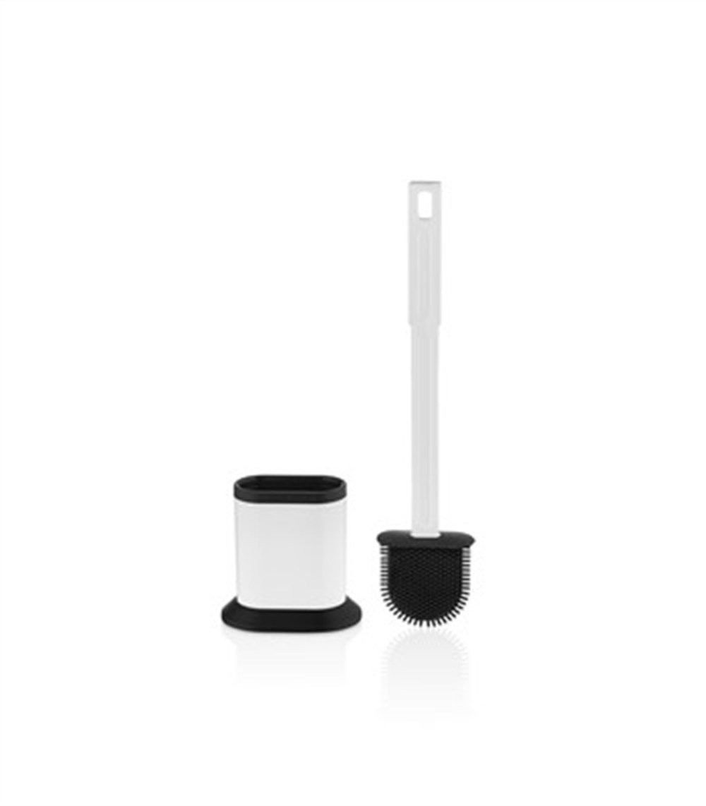 Rulopak Oval Elite Silikon Tuvalet Fırçası Siyah