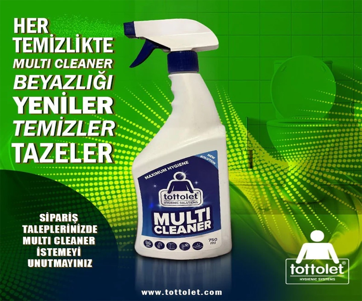 Tottolet Multi Cleaner 750 ml. (6 adet)