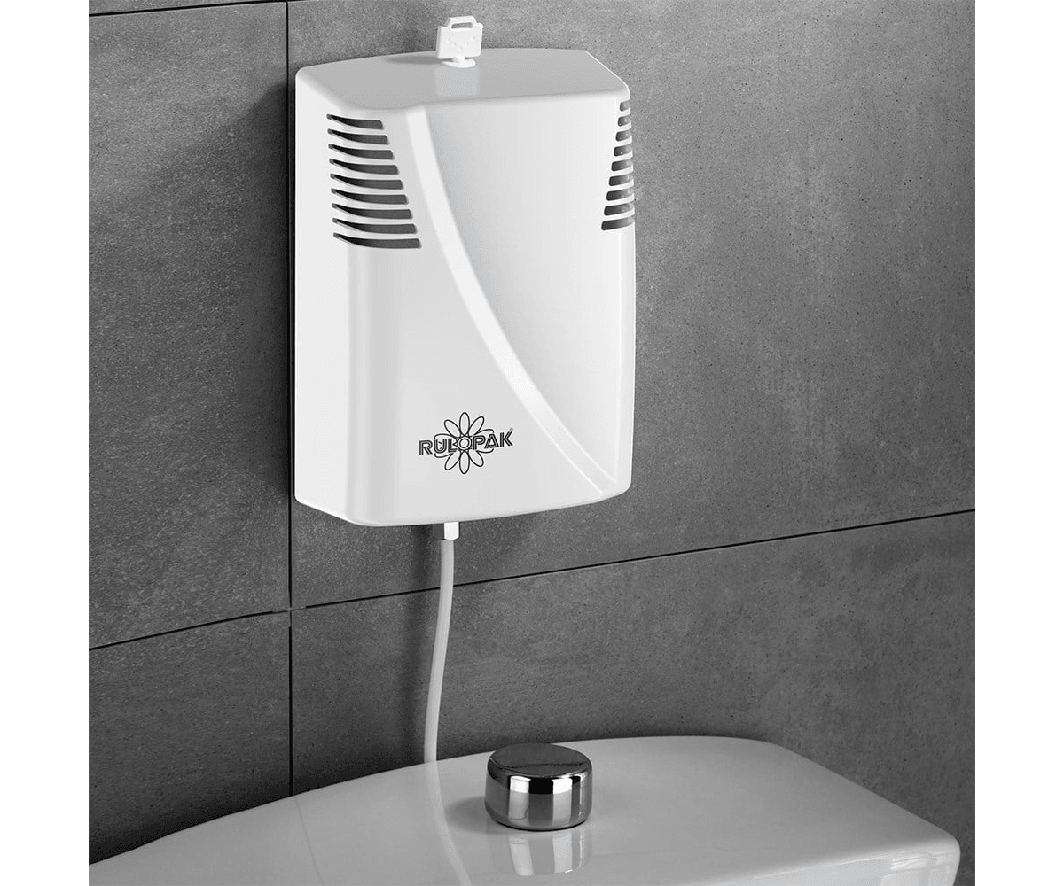 WC Dezenfektan ve Koku Giderici Dispenser Beyaz