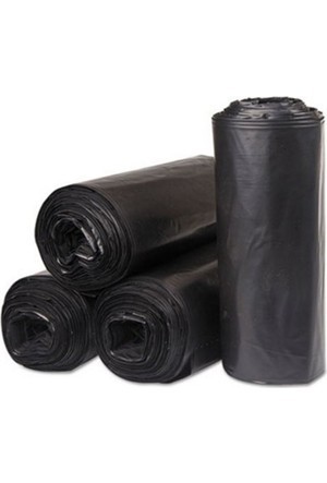 Hijyenexpress Siyah Rulo Çöp Poşeti Jumbo Boy 80*110 500 Gr (10*15)