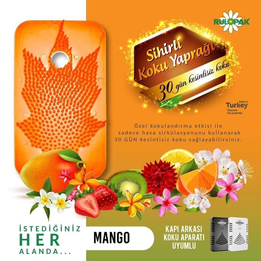 Kapı Arkası Sihirli Koku Yaprağı Mango