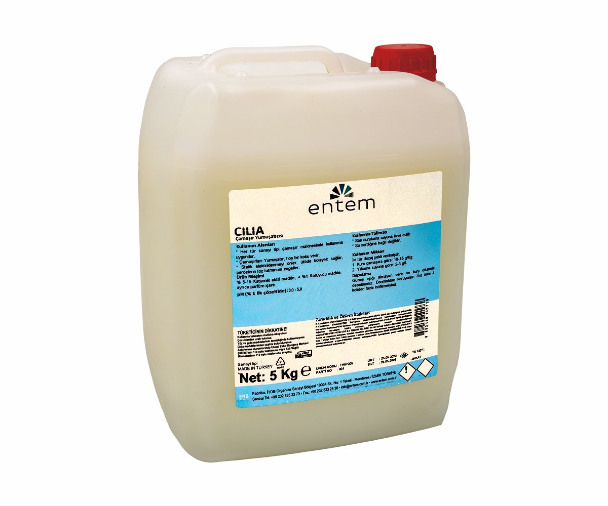 Entem CILIA 5 KG Çamaşır Yumuşatıcısı 5kg