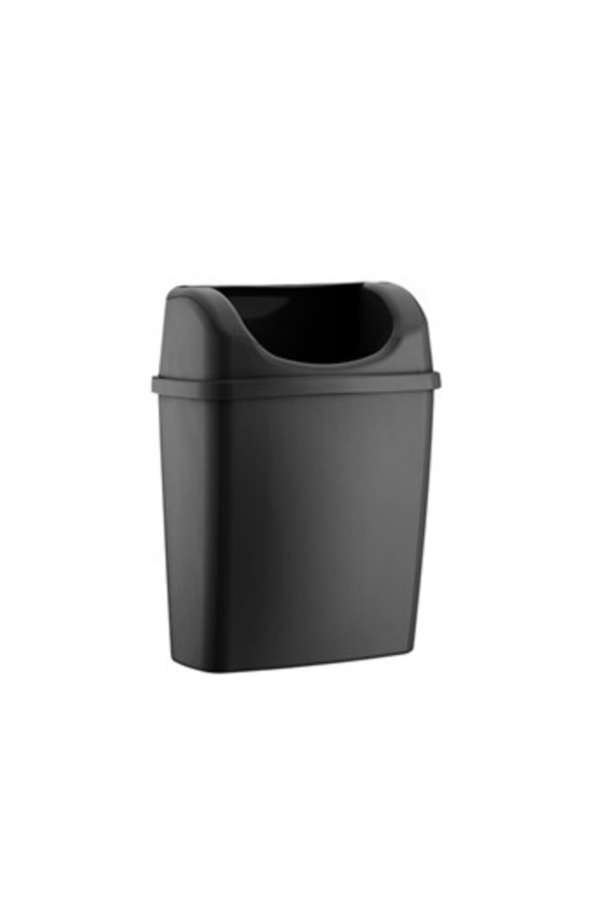 Duvara Monte Çöp Kovası 6 Lt Siyah