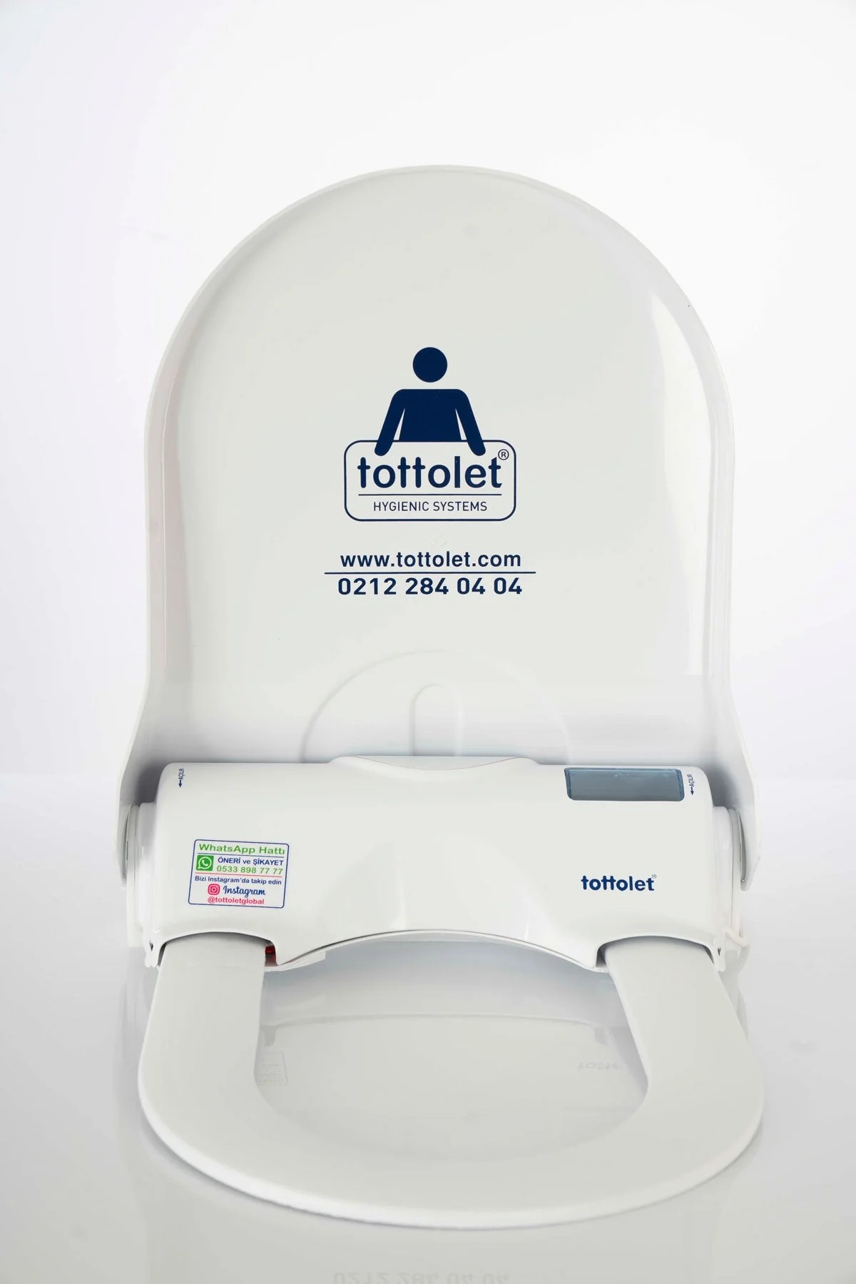 Tottolet Hijyenik Pedalet (Elektrikli) - Otomatik Hijyenik Klozet Kapak Sistemi