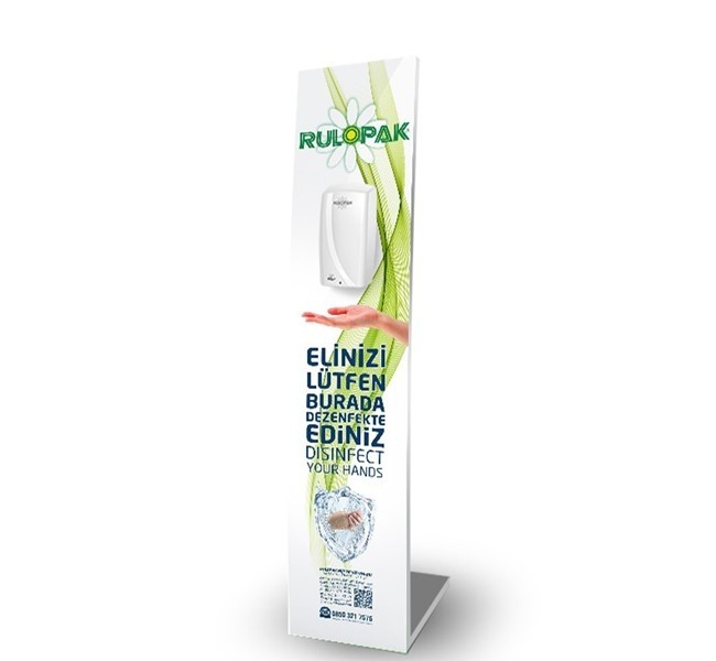 Rulopak Sensörlü Hijyen Standı 37x147 Cm 