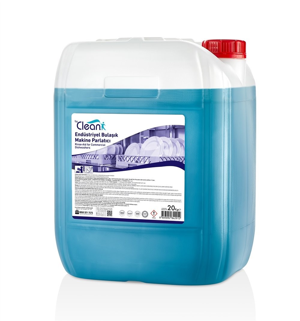 RULOPAK BY CLEAN ENDÜSTRİYEL BULAŞIK MAKİNE PARLATICI 20 L