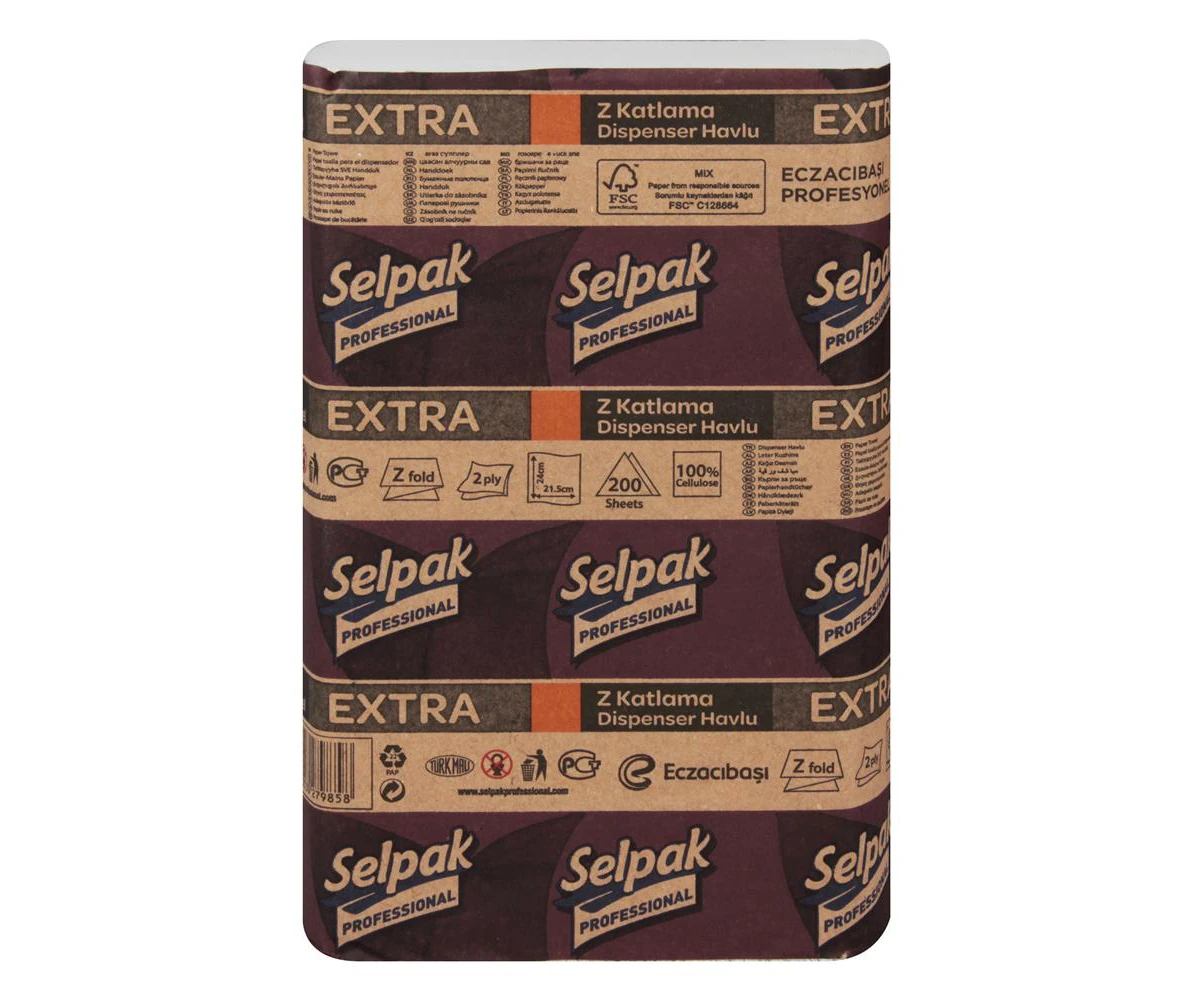 Selpak Z Katlama Havlu 200 Adetli