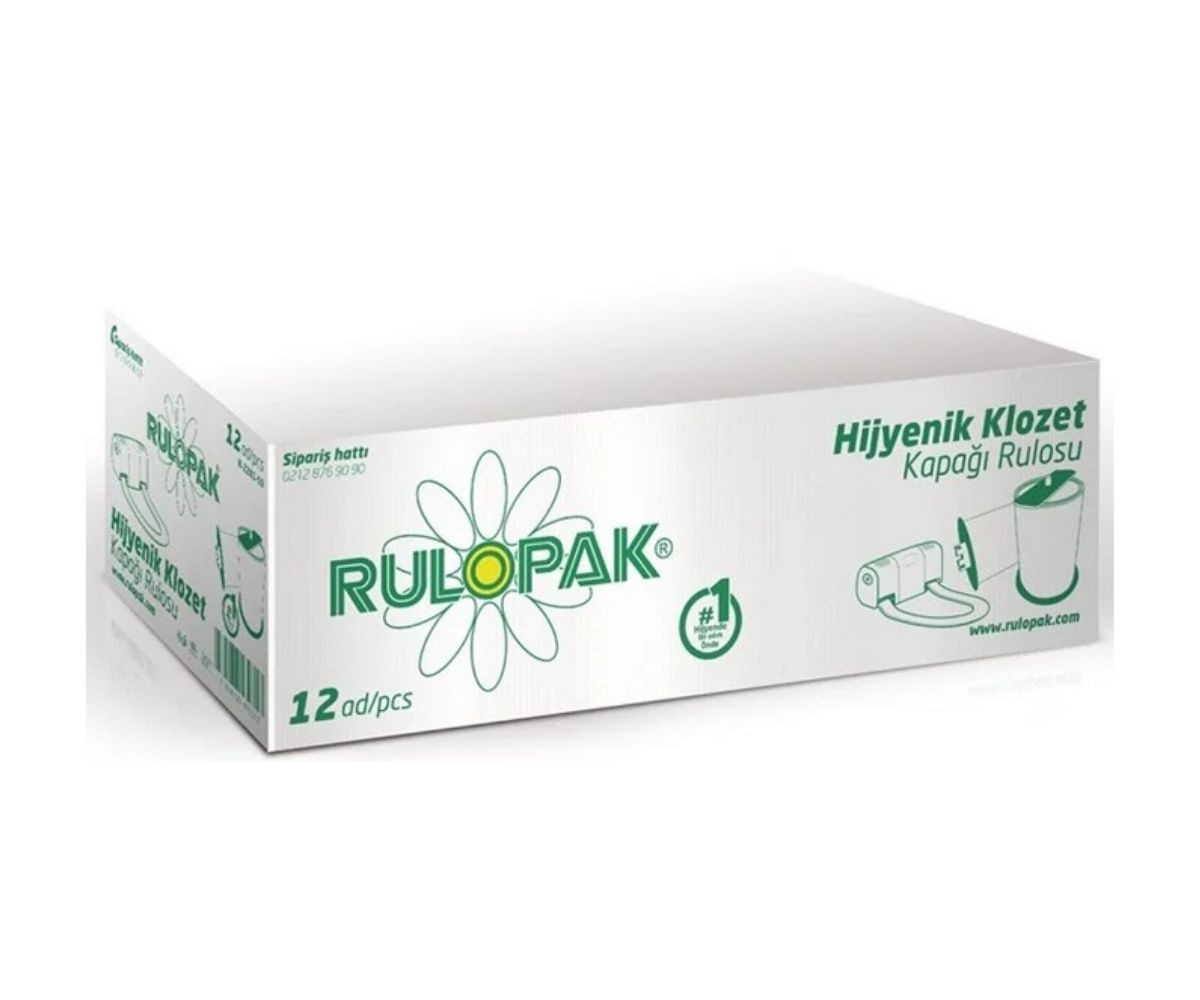 Rulopak Sensörlü Hijyenik Klozet Rulosu 12 Adet