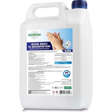 Rulopak Alkol Bazlı El Dezenfektanı 5 Kg
