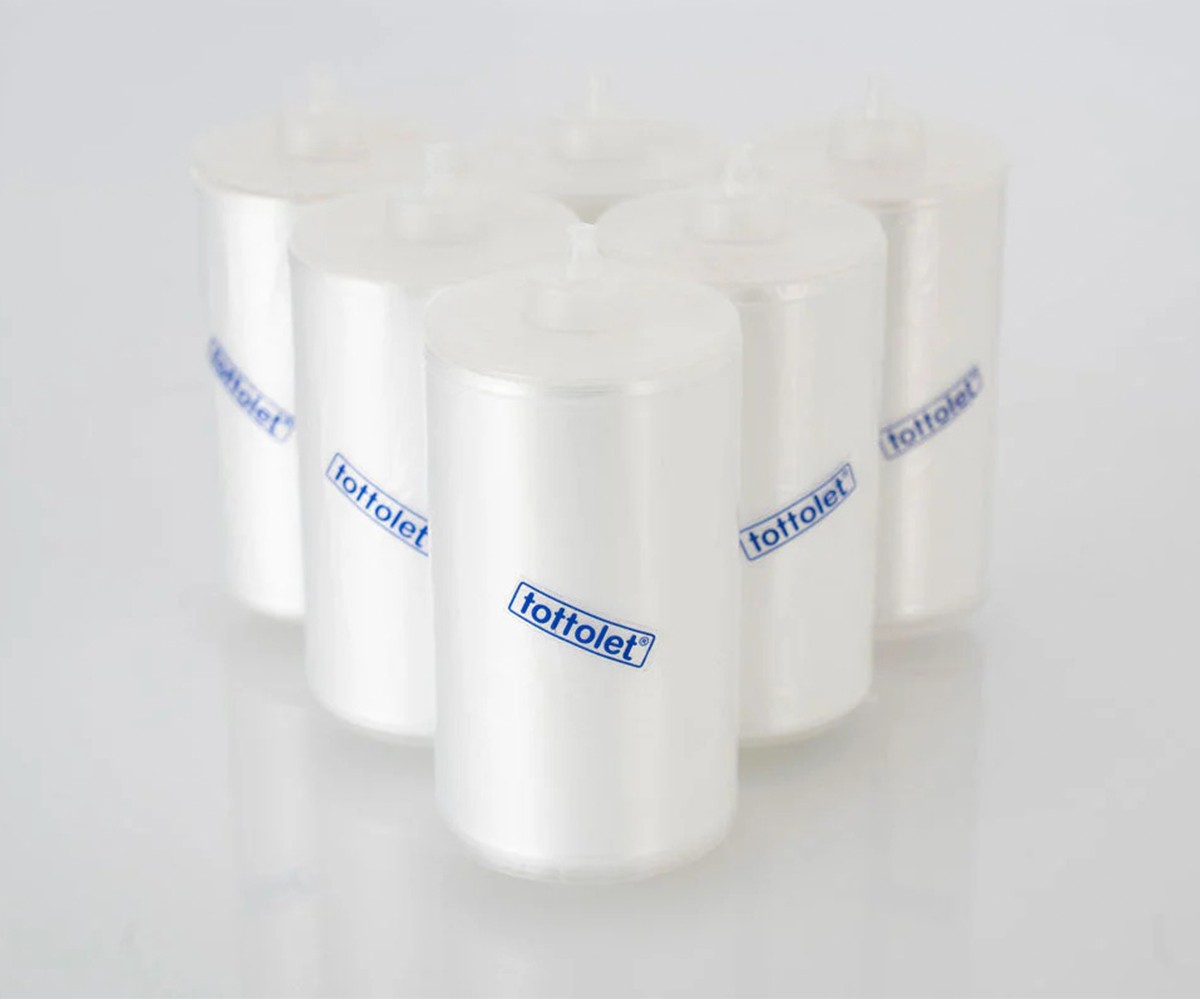 Tottoplast - Tottolet Hijyenik Klozet Kapak Rulosu 30’lu (Akülü klozet uyumlu)