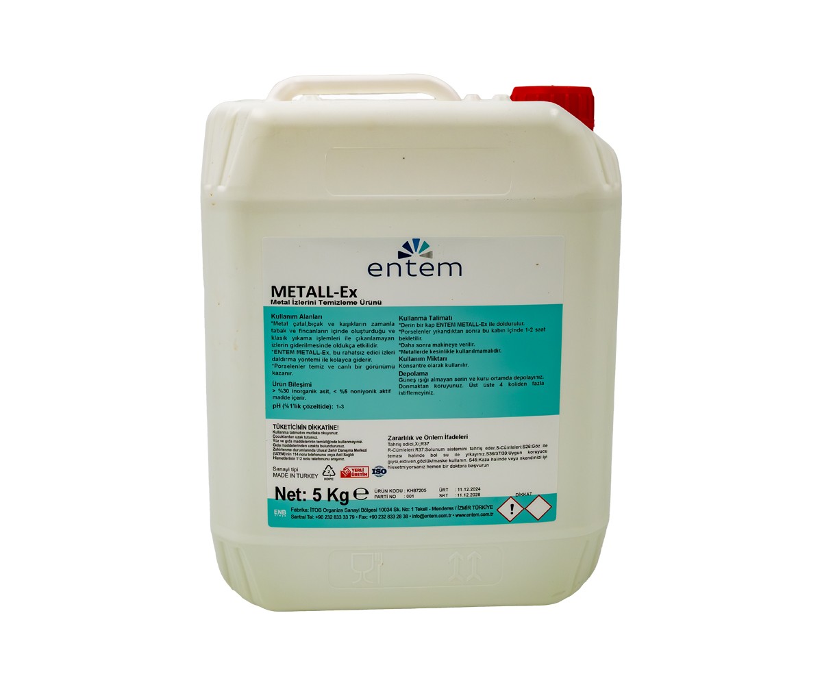 ENTEM Metall-Ex Metal Temizleyici