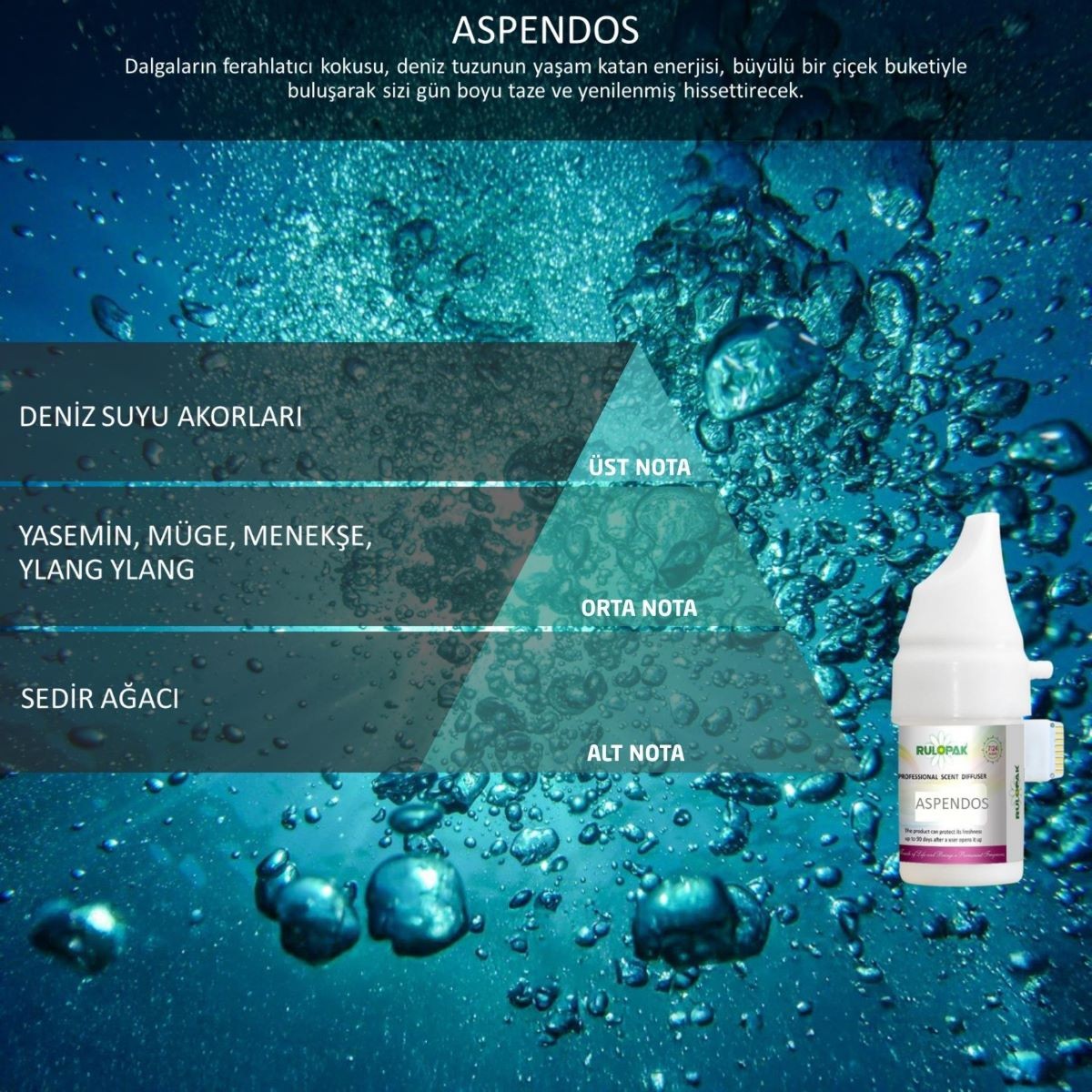 Cosmic M5 Kokulandırma  Sistem Kokuları Aspendos