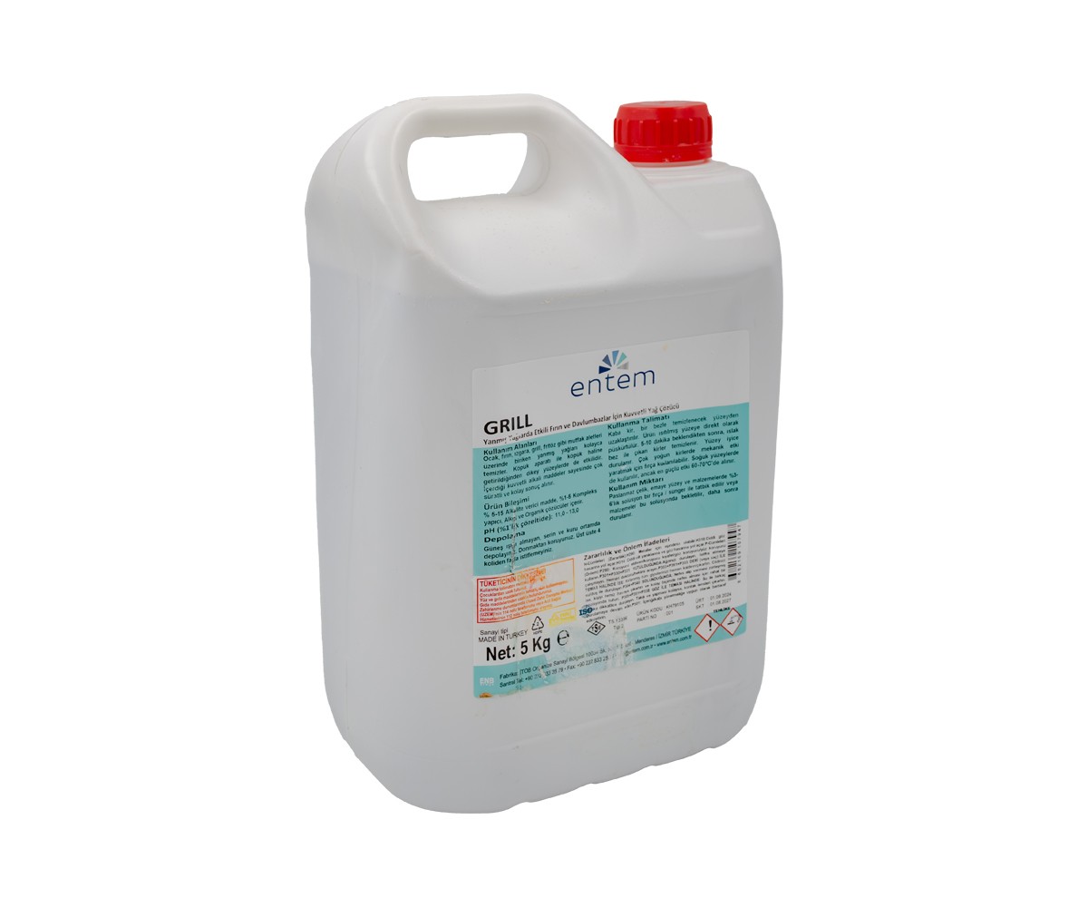 Entem GRILL 5 Kg Yağ Çözücü