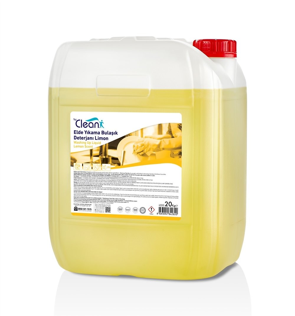 RULOPAK BY CLEAN ELDE YIKAMA BULAŞIK DETERJANI LİMON 20 L 