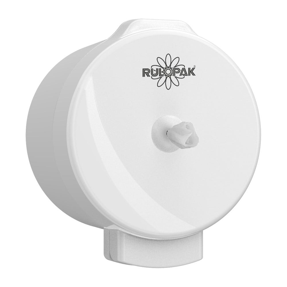 Rulopak Modern Cimri Tuvalet Kağıdı Dispenseri İçten Çekmeceli Beyaz