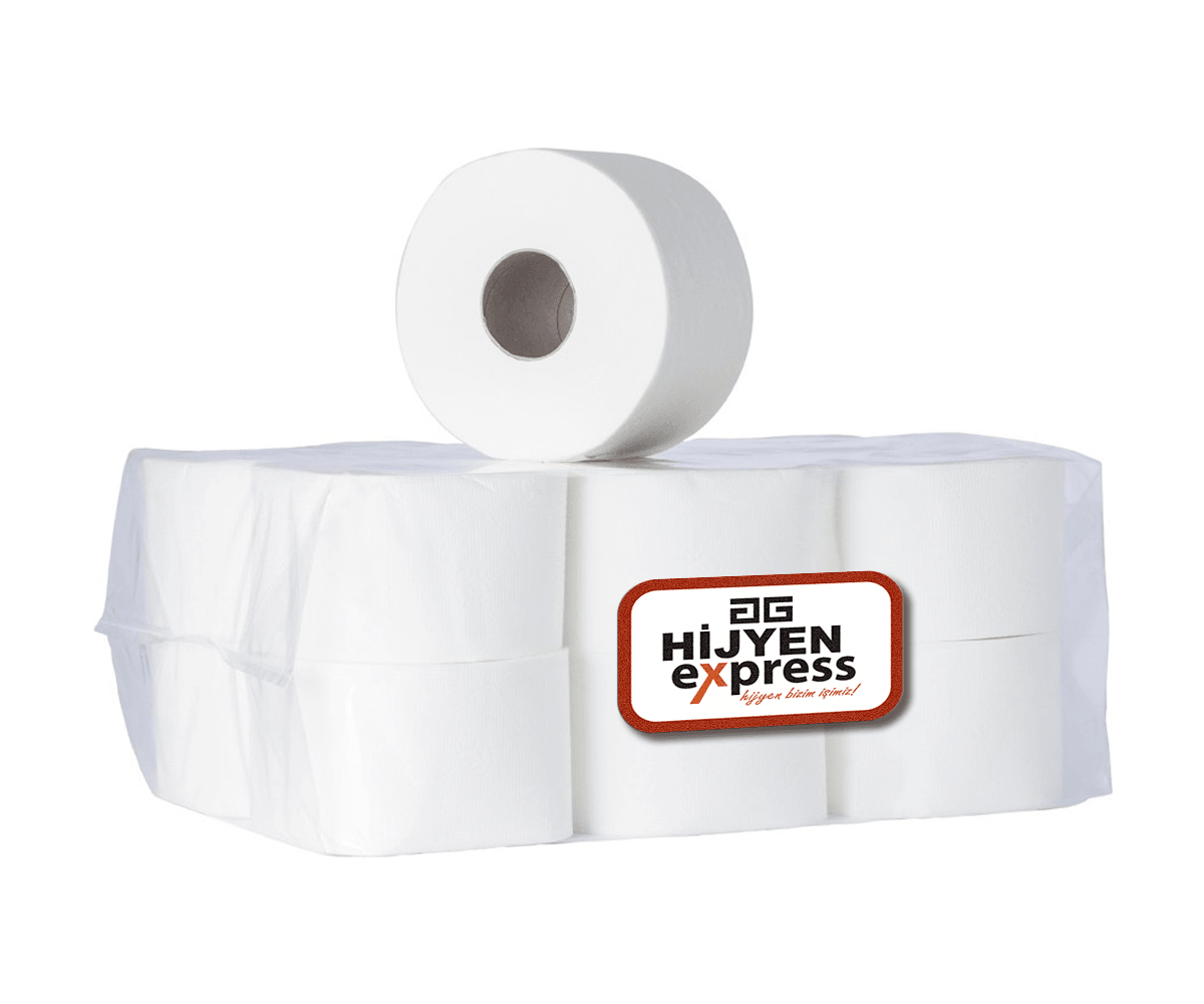 Hijyen Express Mini Jumbo Tuvalet Kağıdı 12'li 4 Kg.