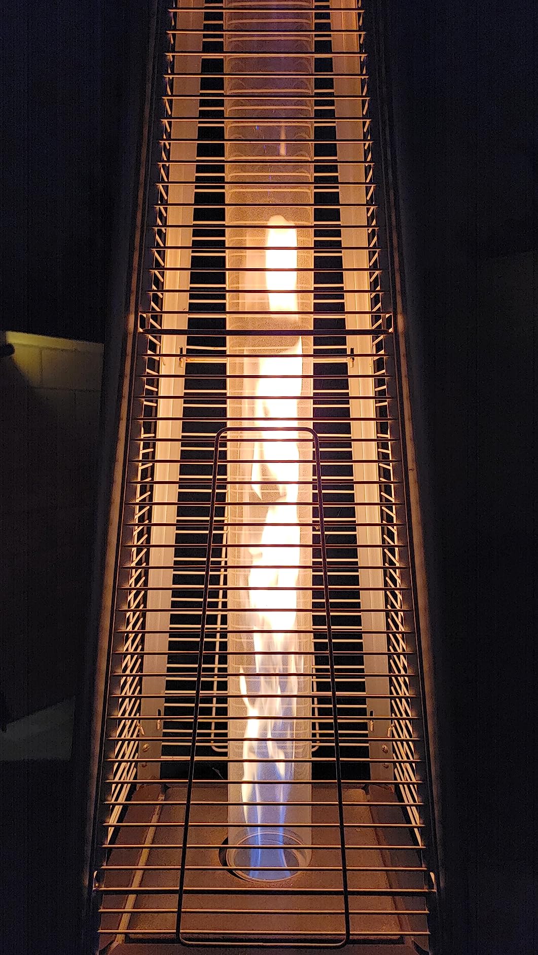 Piramit Soba Cam Tüp