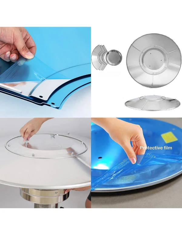 Palmiye Soba Reflektör / Şapka (4 Parça)