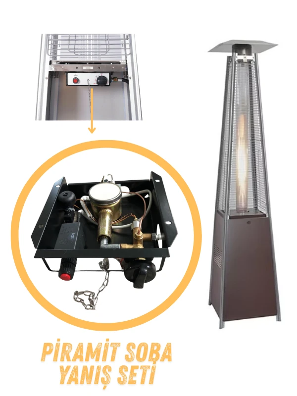Piramit Soba Yanış Seti