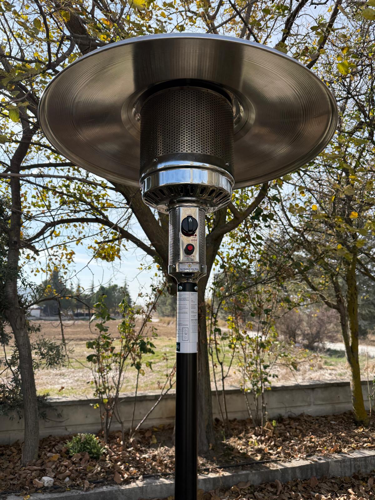 Trungo Palmiye Soba Dış Mekan Açık Alan Şemsiye Isıtıcı TRNG 