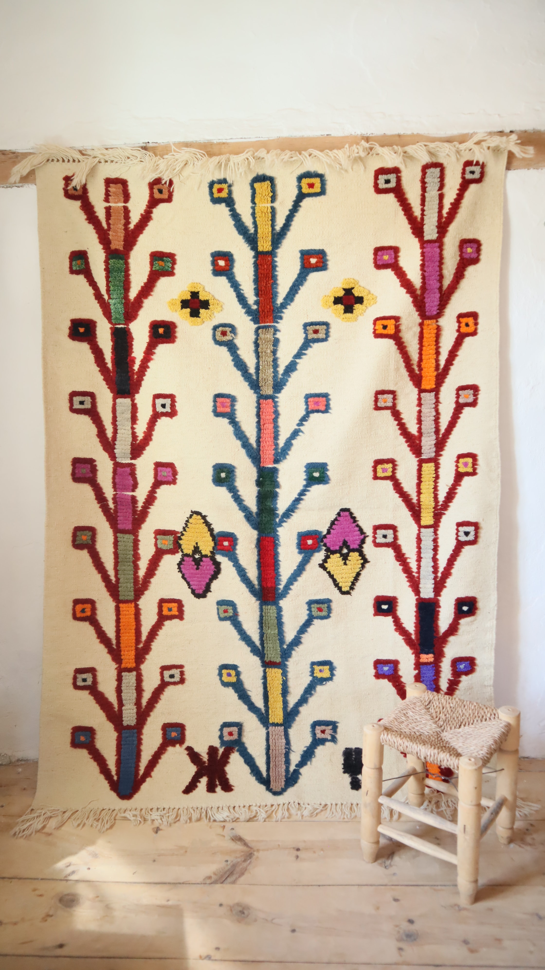 Hayat Ağacı El Dokuma Kilim