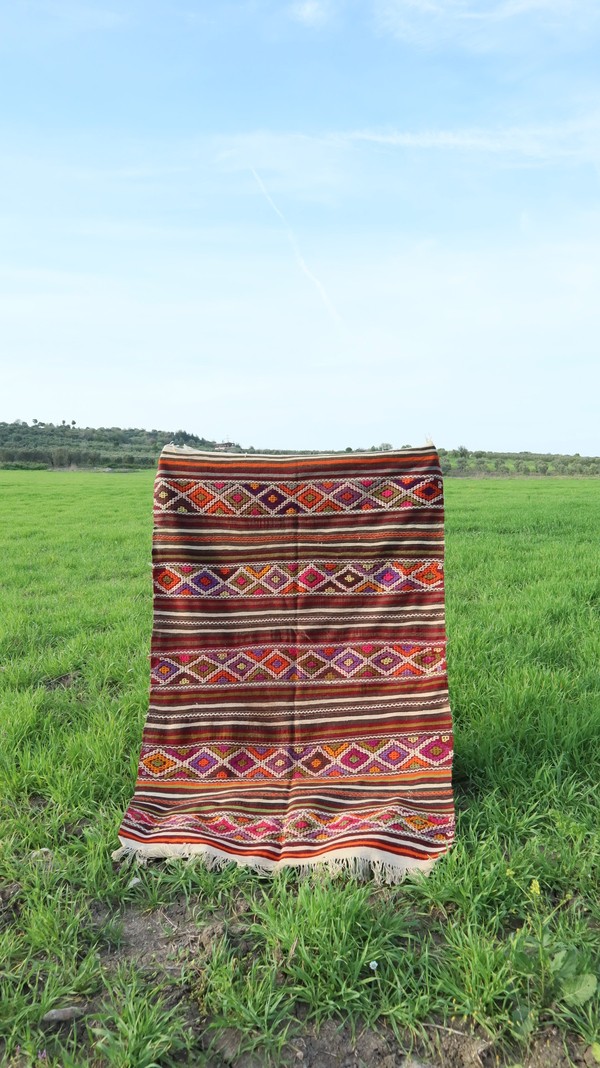 Vintage Cicim Kilim