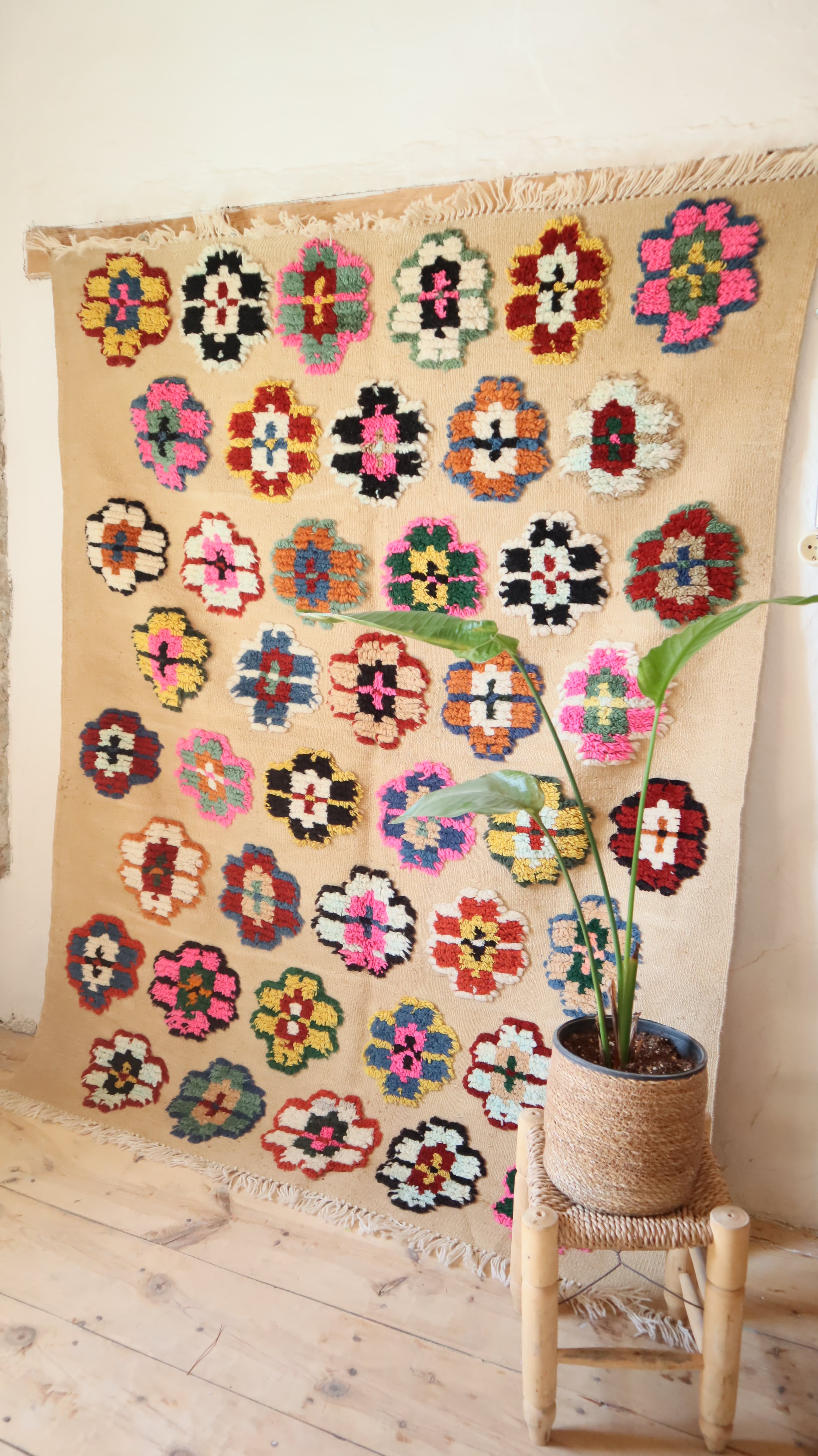 Flower Garden El Dokuma Halı