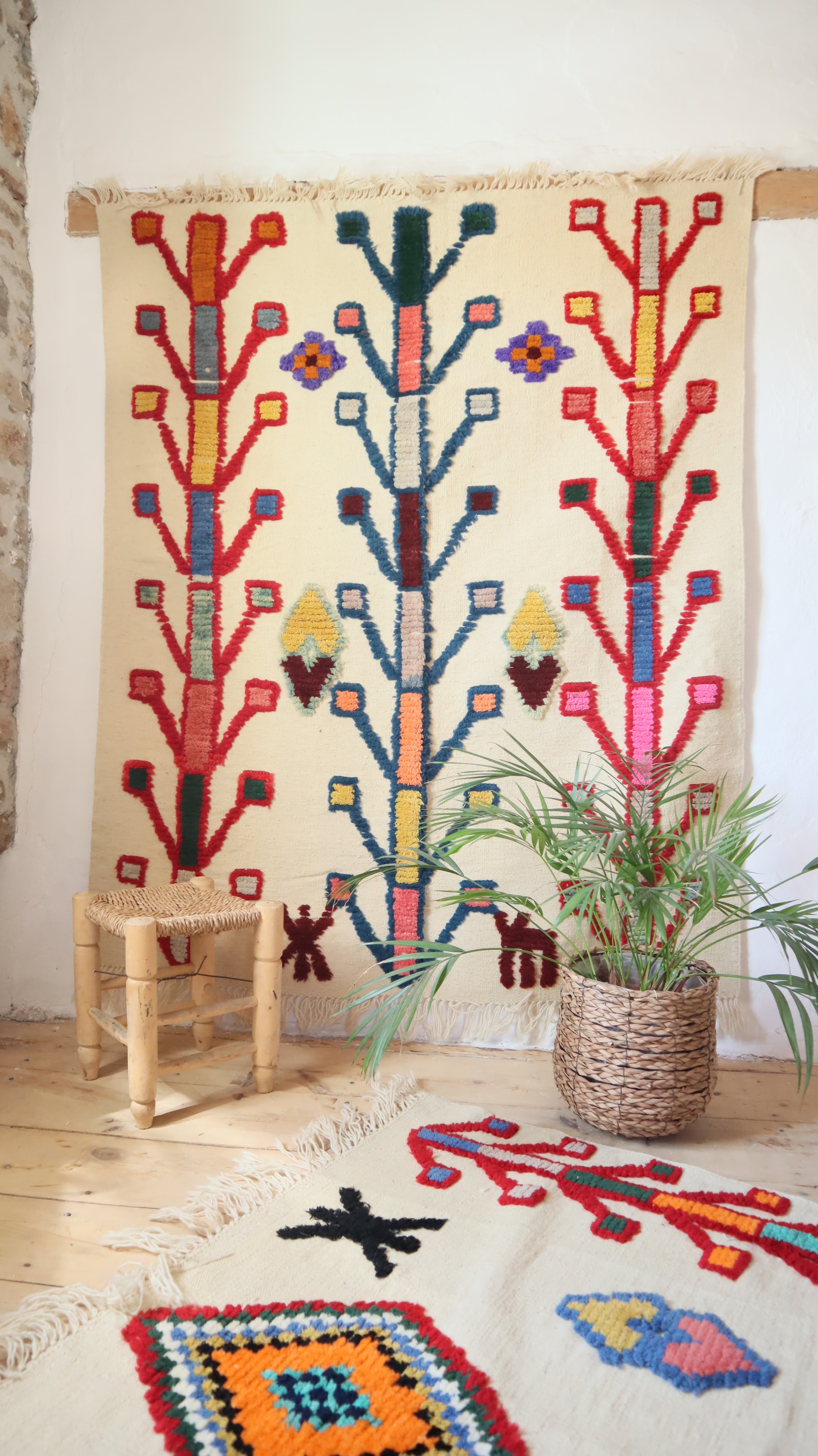 Hayat Ağacı El Dokuma Kilim