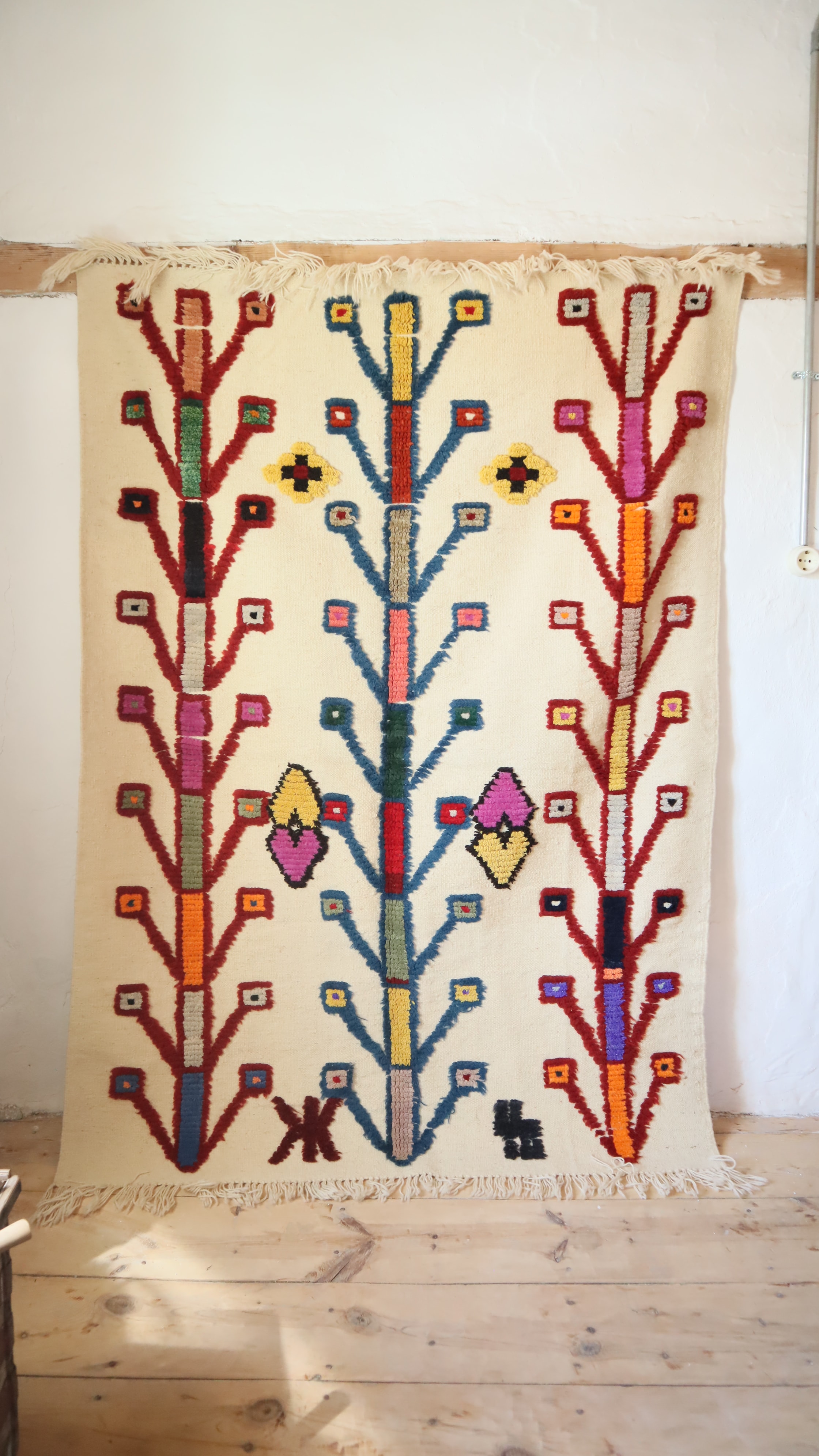 Hayat Ağacı El Dokuma Kilim