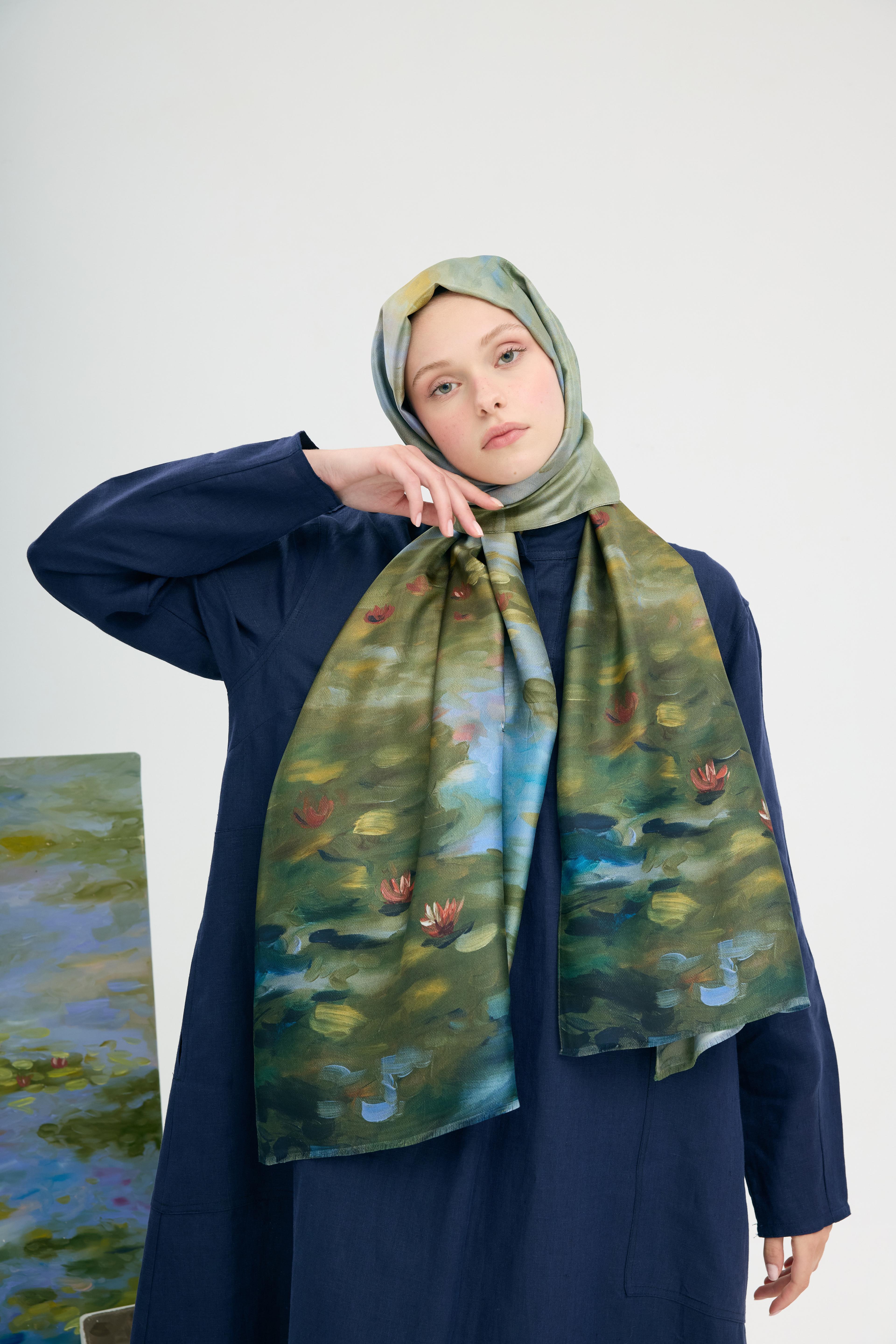 Nilüfer İpek Şal
