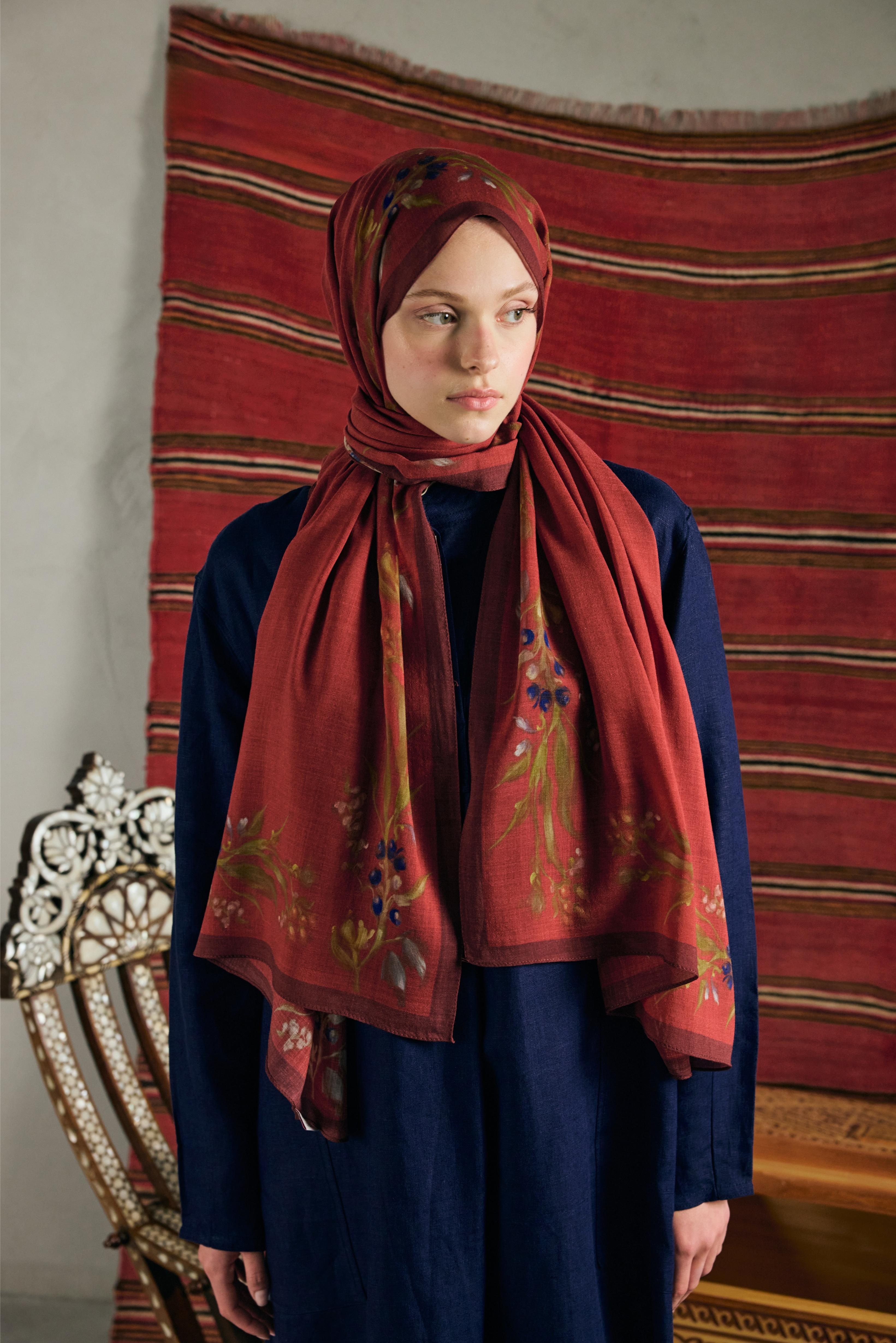 -HÜRREM SULTAN- KIRMIZI ŞAL